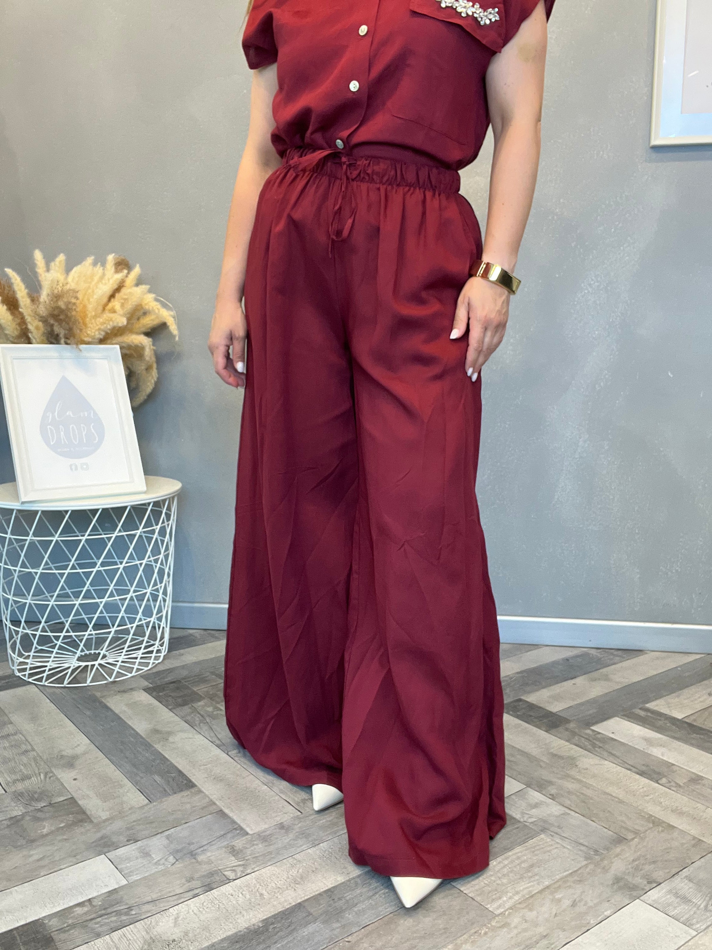 Coordinato Diamond Bordeaux