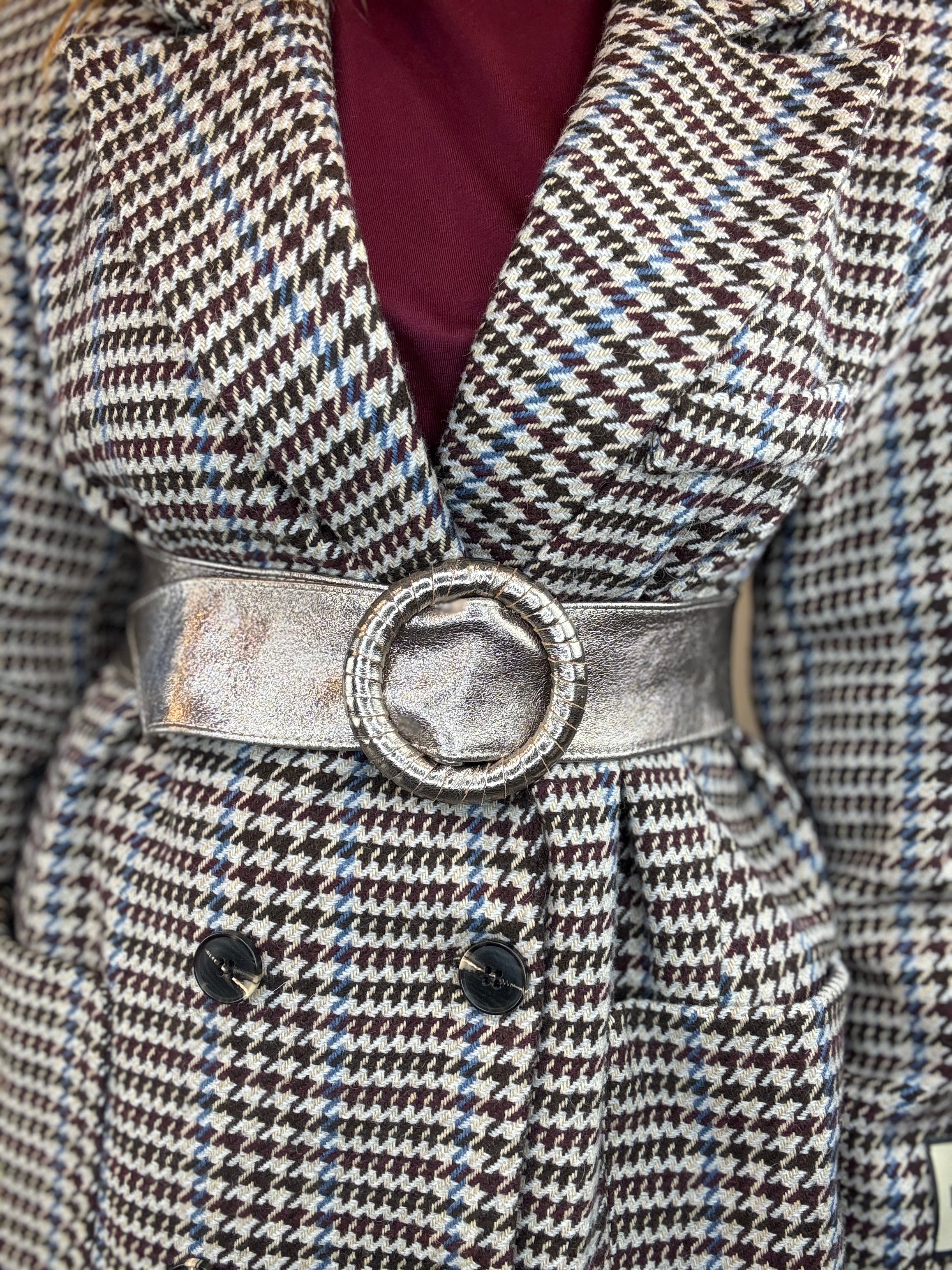 Cintura Cerchio Chic in vera pelle