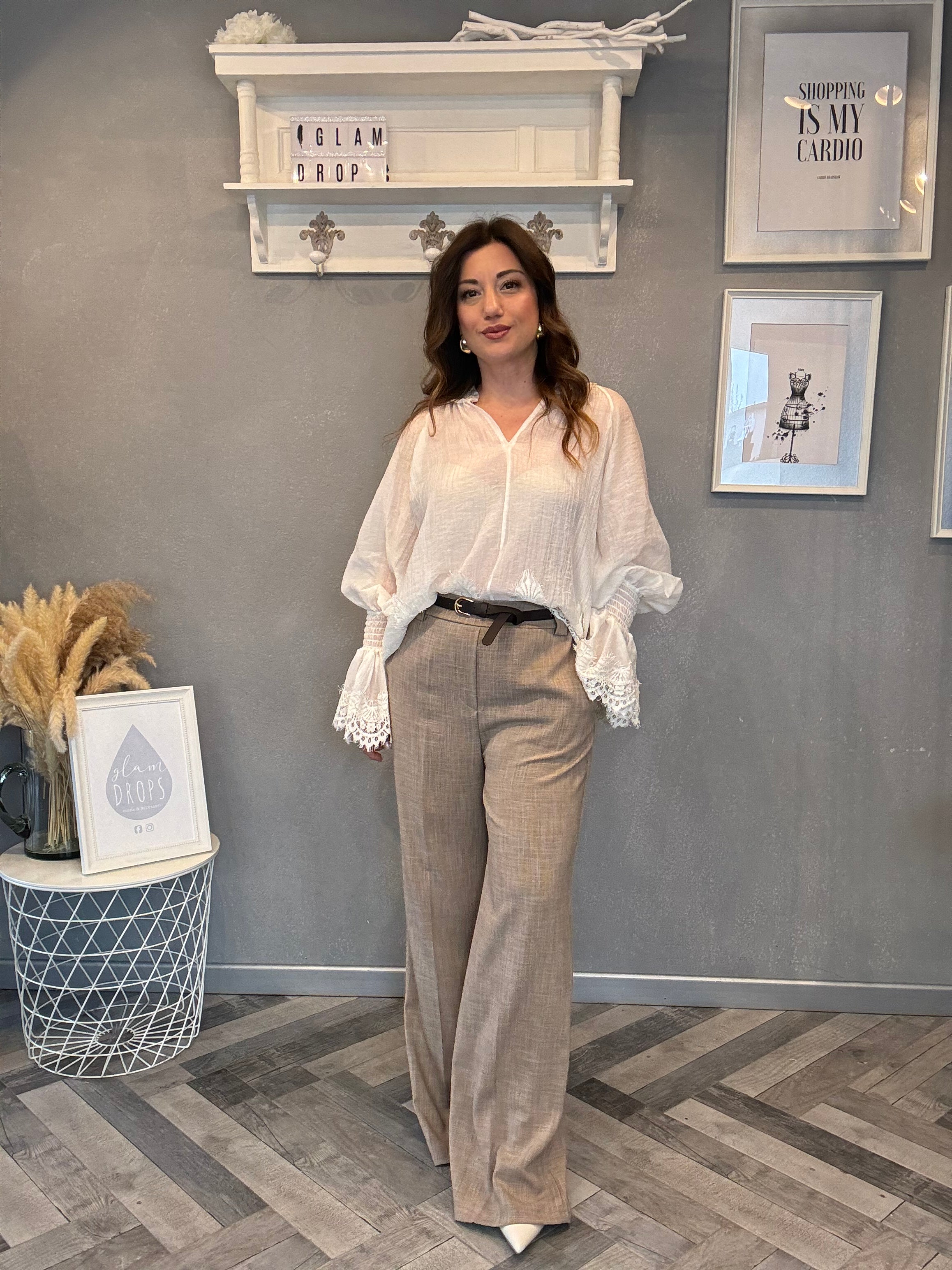 Tailleur Elegance soft tortora