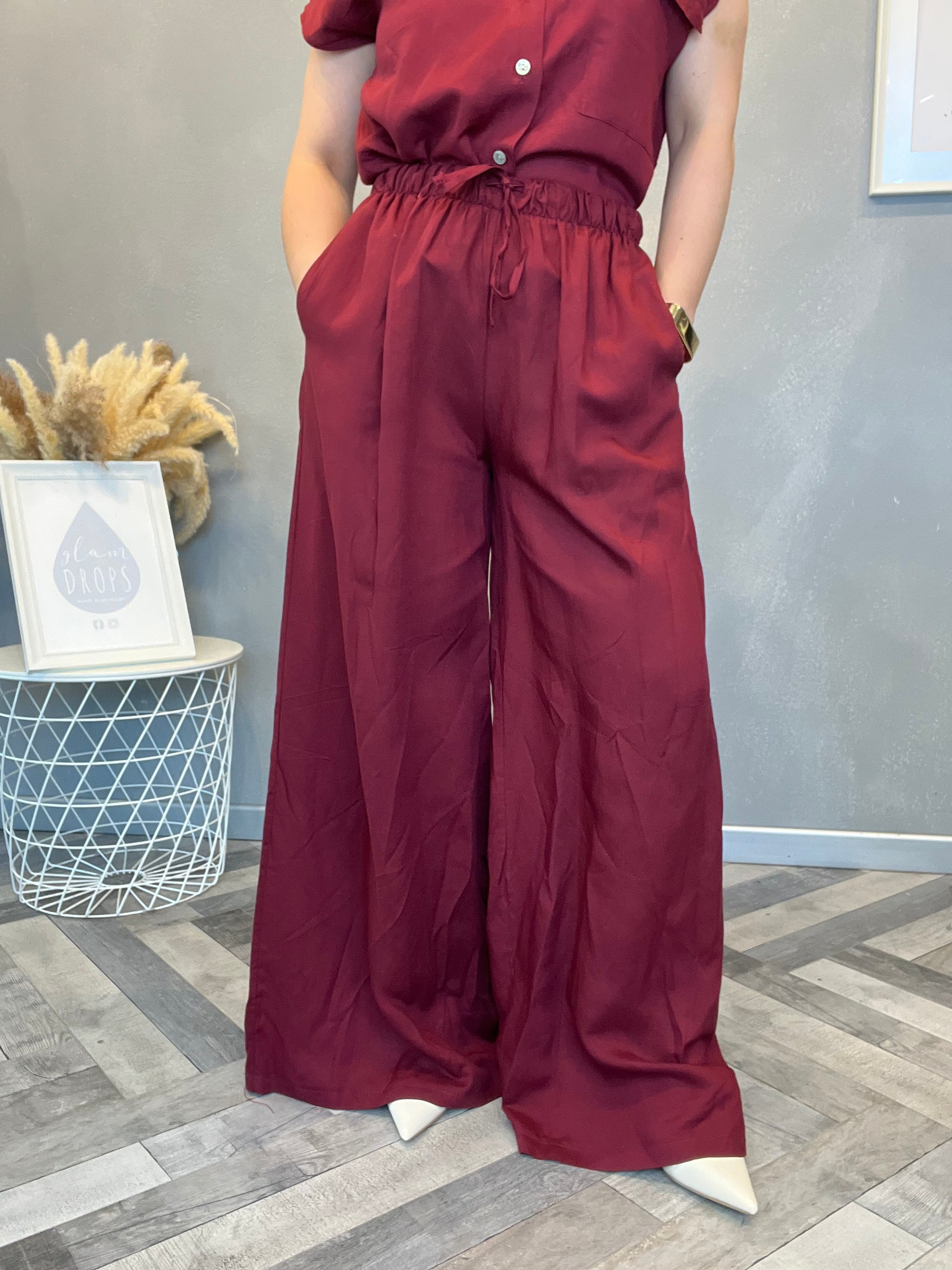 Coordinato Diamond Bordeaux