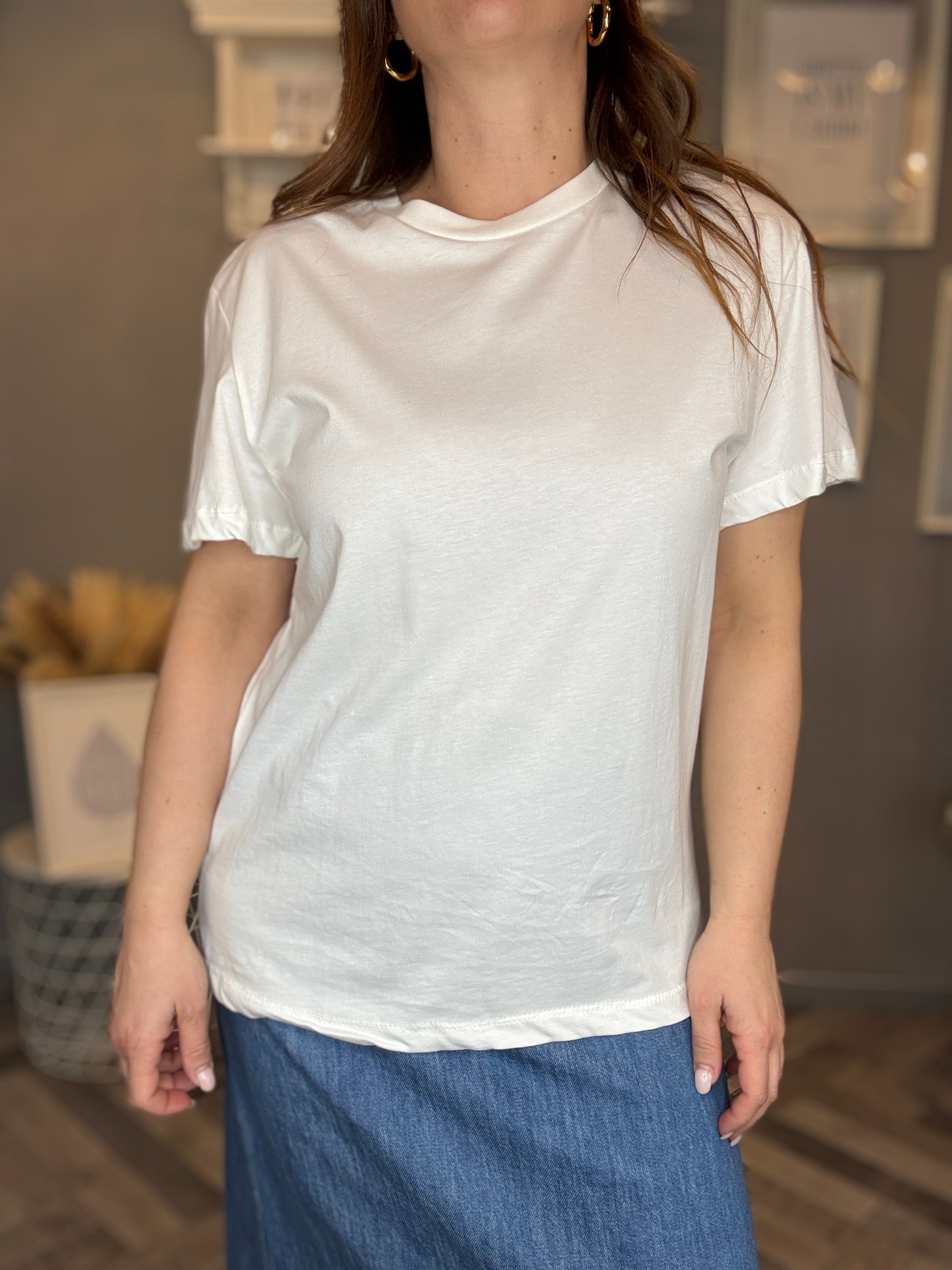 Lumina t-shirt basic in cotone