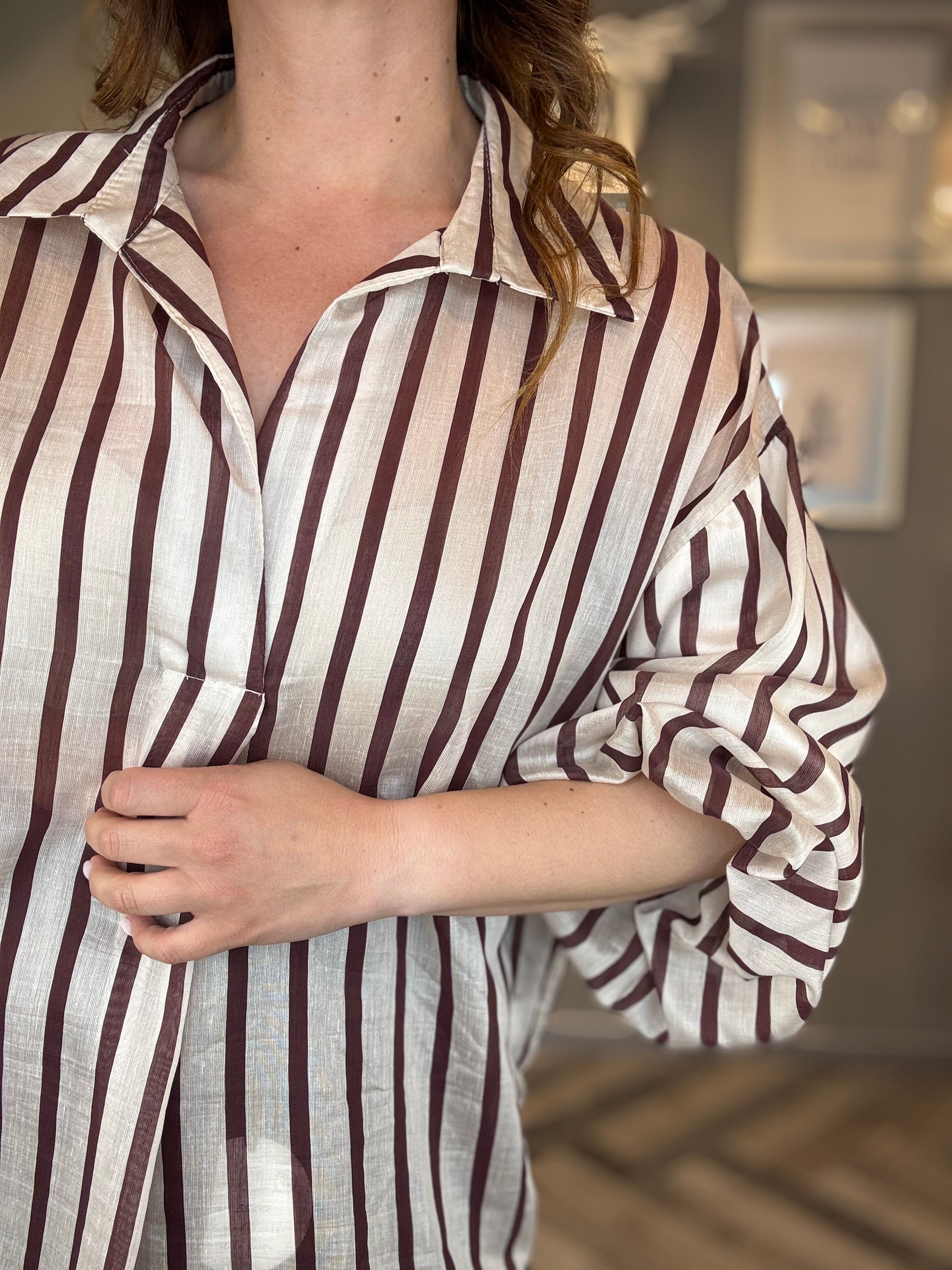 Blusa Riga Wine