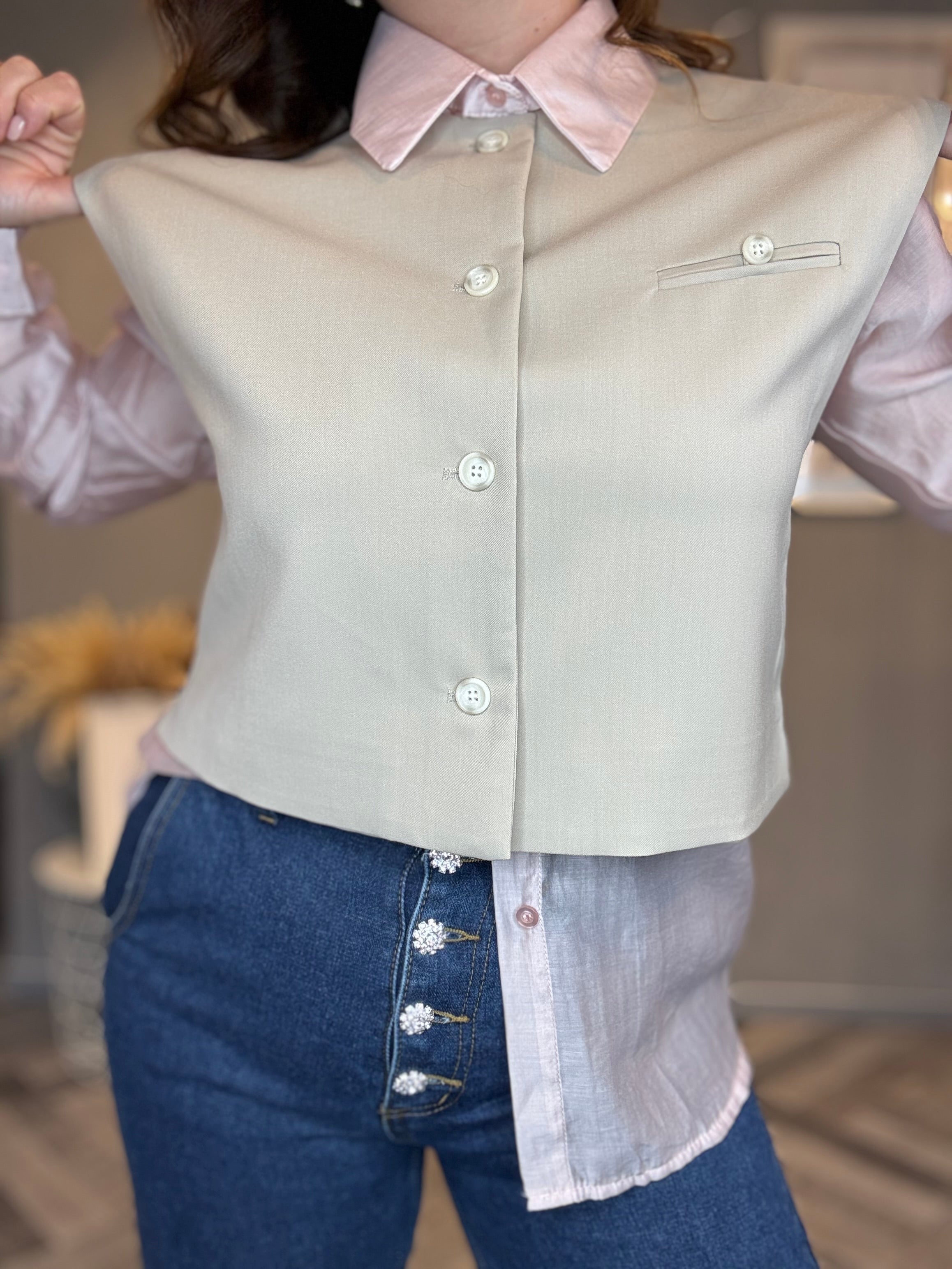 Gilet minimal chic