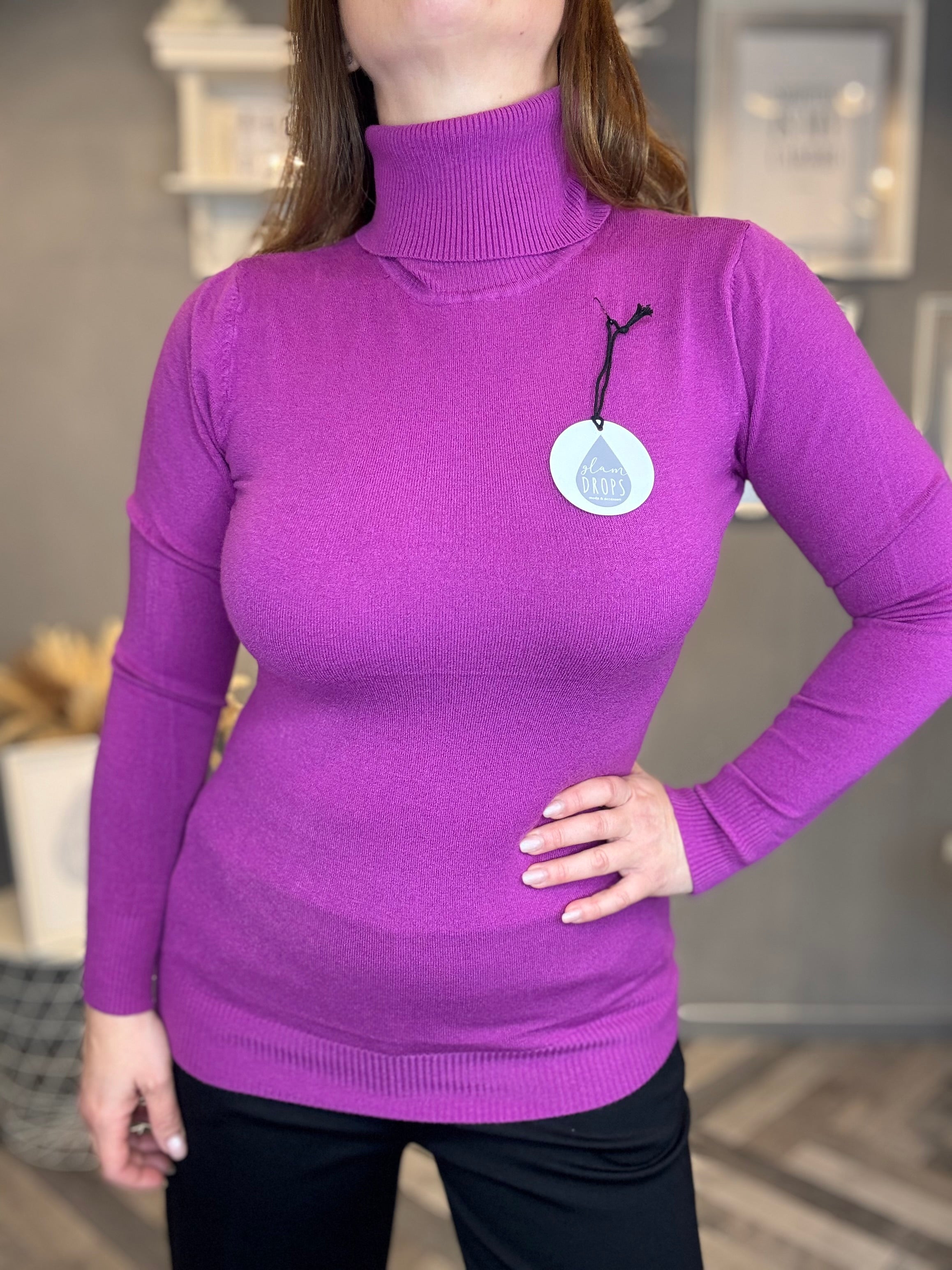 Lupetto basic ciclamino