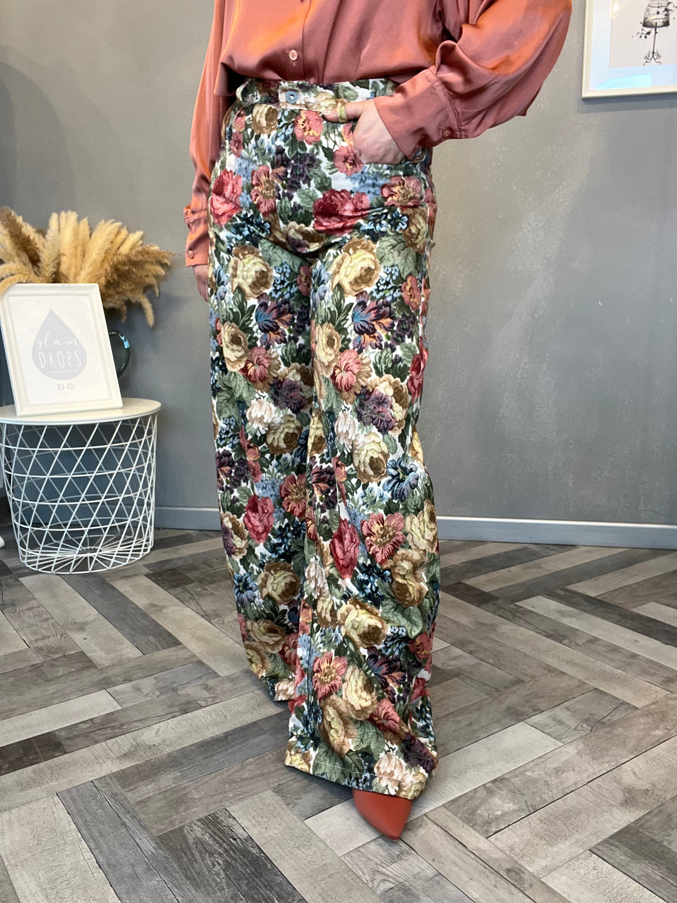 Jeans fiori Bloom