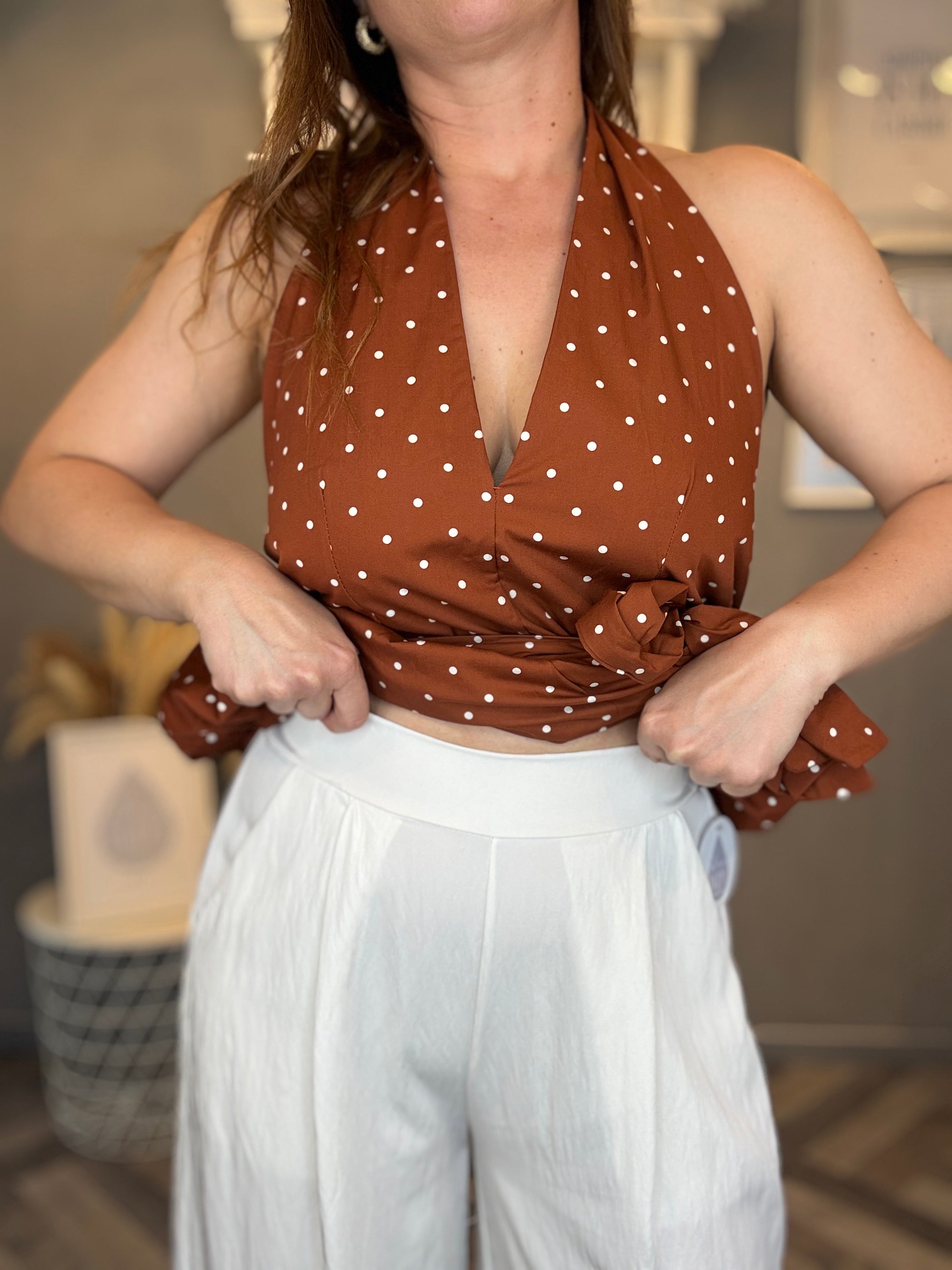 Pantalone Satiné panna