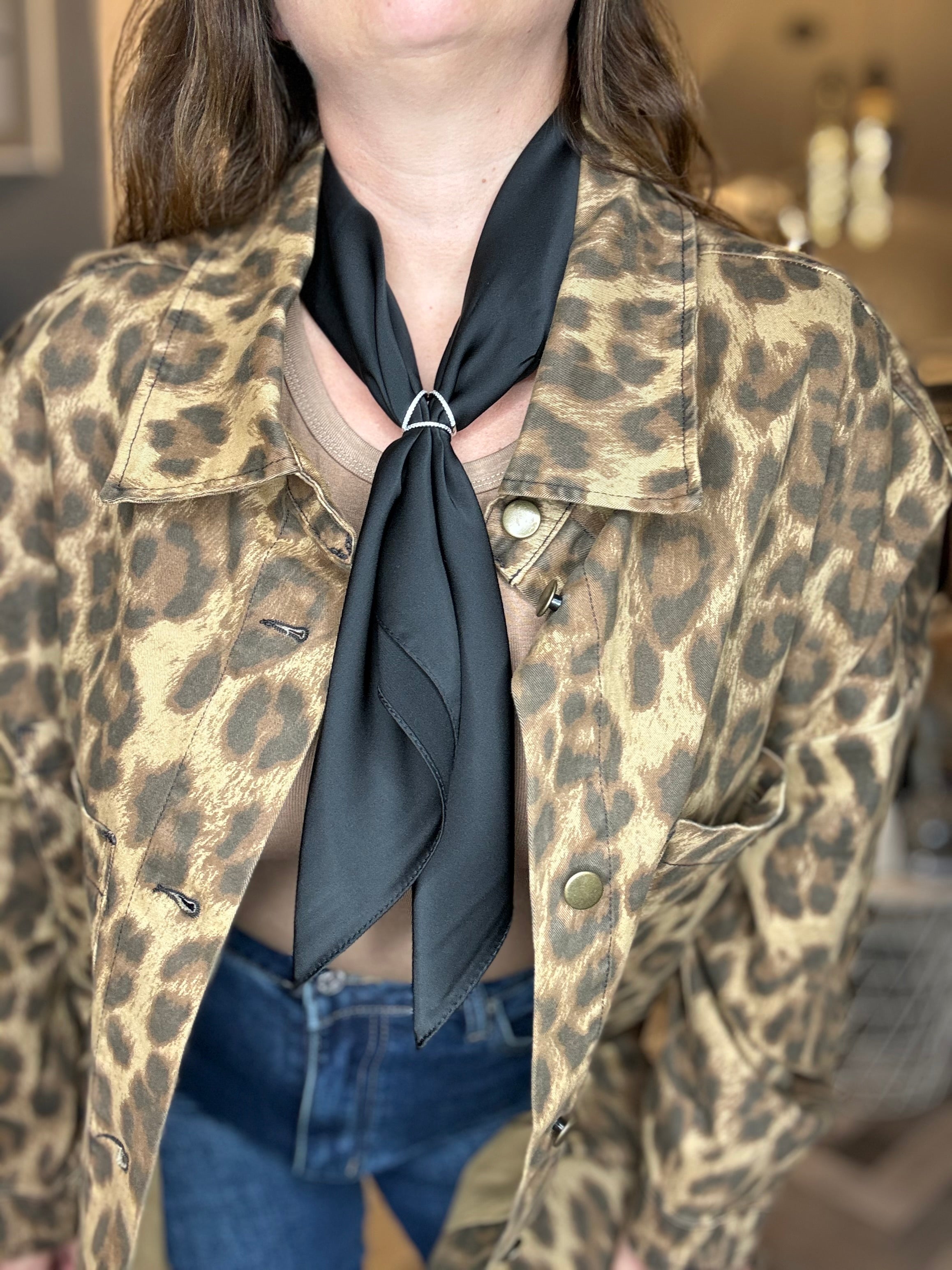 Foulard tinta unita