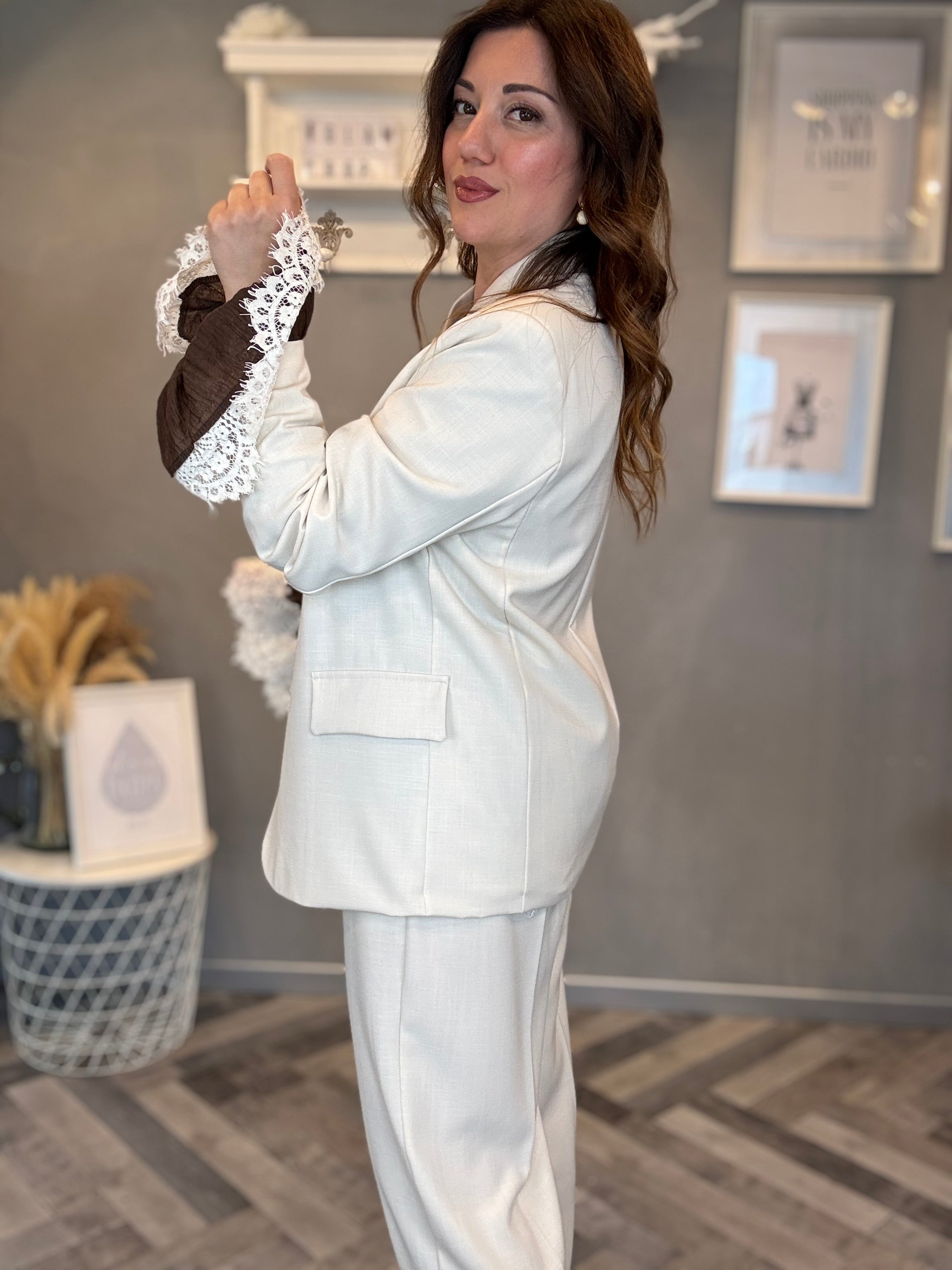 Tailleur Elegance soft panna