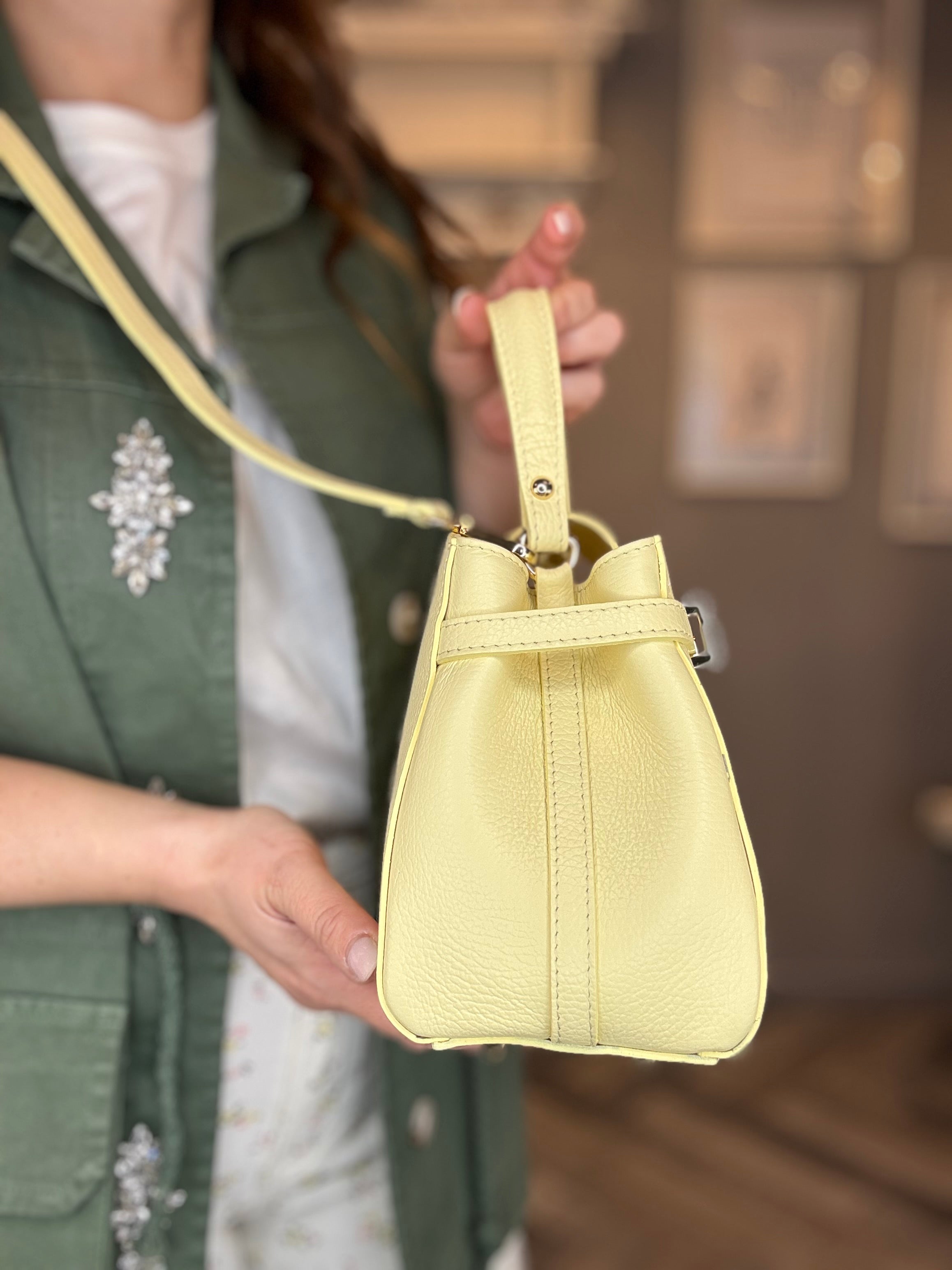 Borsa Grace in vera pelle