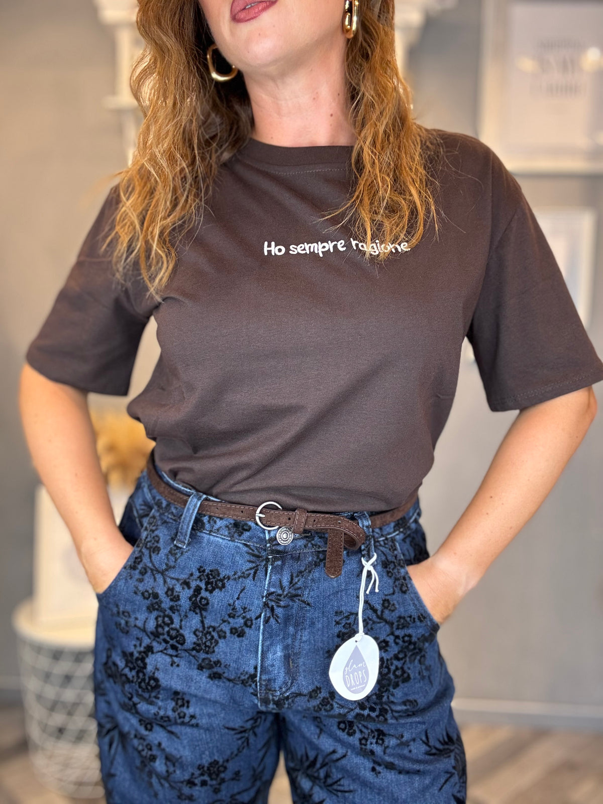 T-shirt moro Ho sempre ragione