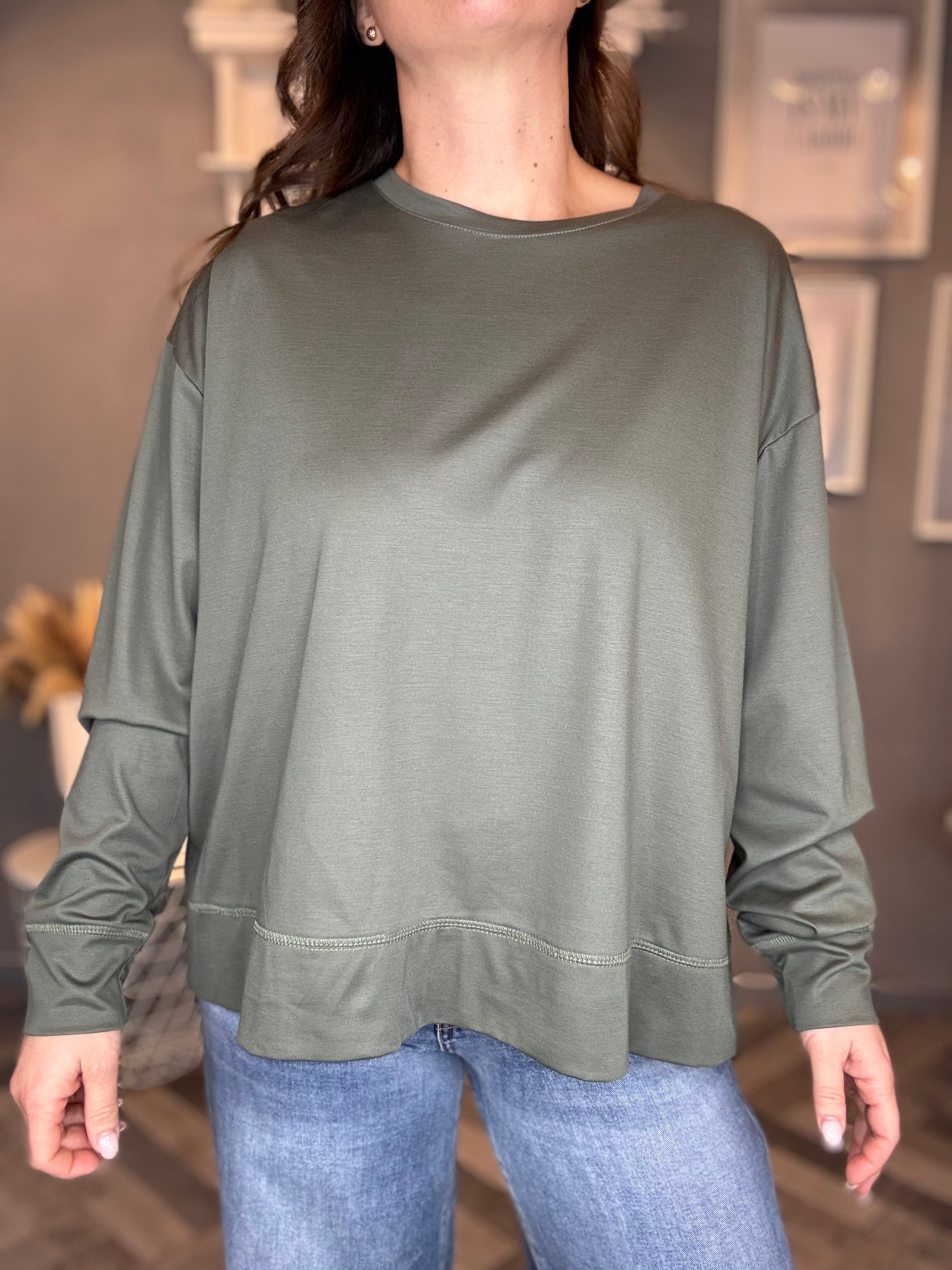 Lumina maglia over morbida