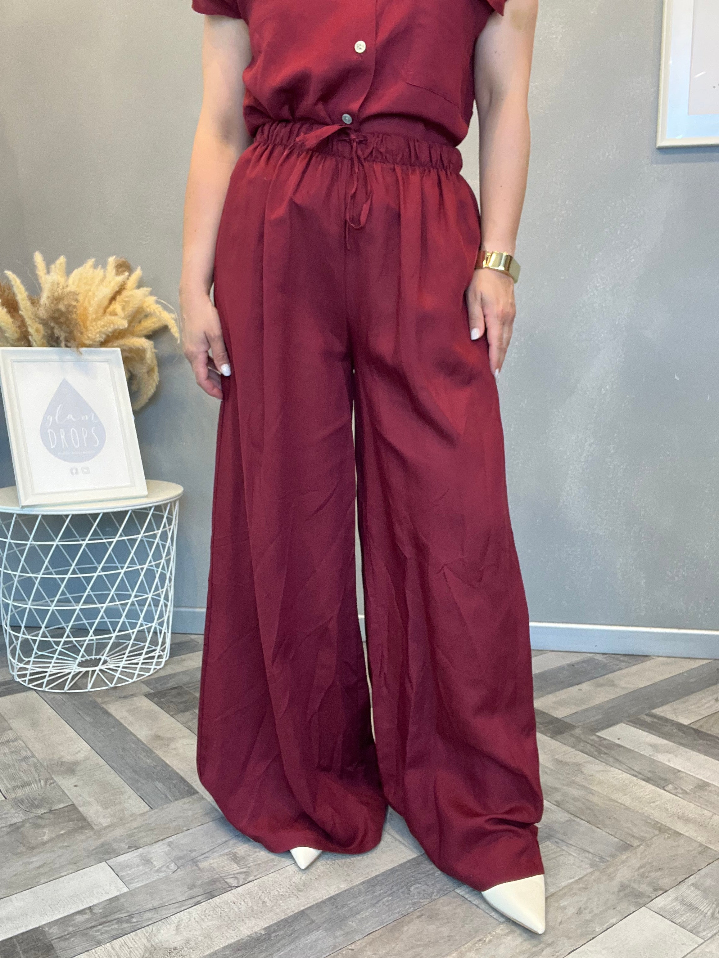 Coordinato Diamond Bordeaux